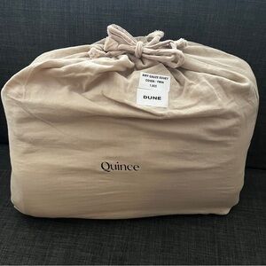 Quince Airy Gauze Duvet Cover